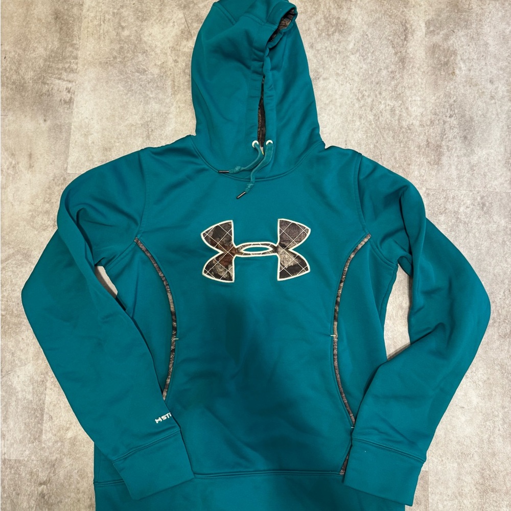 Under Armour Turquoise camo Hoodie
